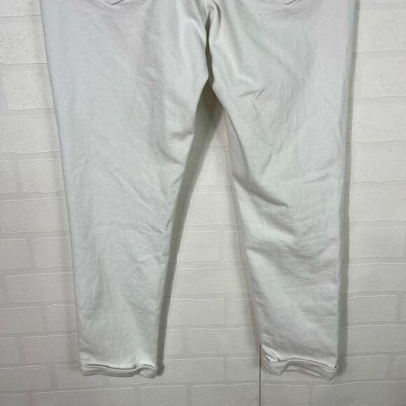 Levi Strauss Womens White Ankle Jeans Size 28W - Picture 9 of 12